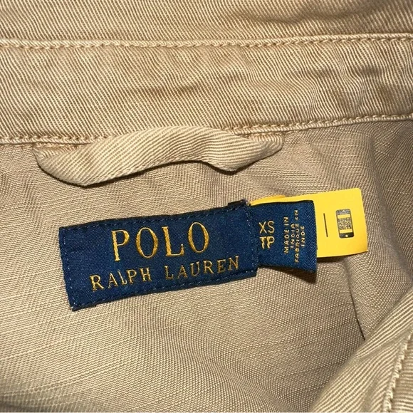 Polo by Ralph Lauren Women's Khaki Lightweight Jacket - Picture 4 of 5